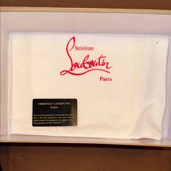 Christian Louboutin Black Spiked Sneakers - Picture 6 of 7